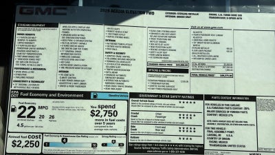 2026 GMC Acadia Elevation