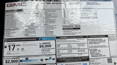 2026 GMC Yukon Elevation