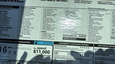 2026 GMC Yukon XL Denali