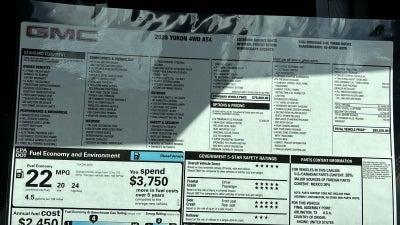 2026 GMC Yukon AT4