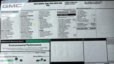 2026 GMC Sierra 2500 HD Pro