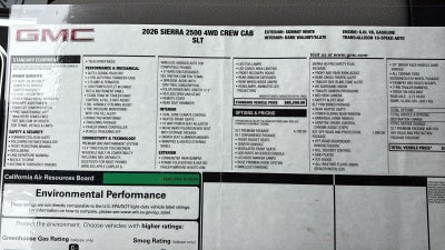 2026 GMC Sierra 2500 HD SLT