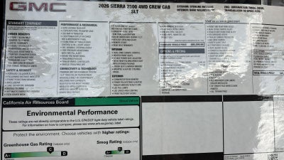 2026 GMC Sierra 2500 HD SLT