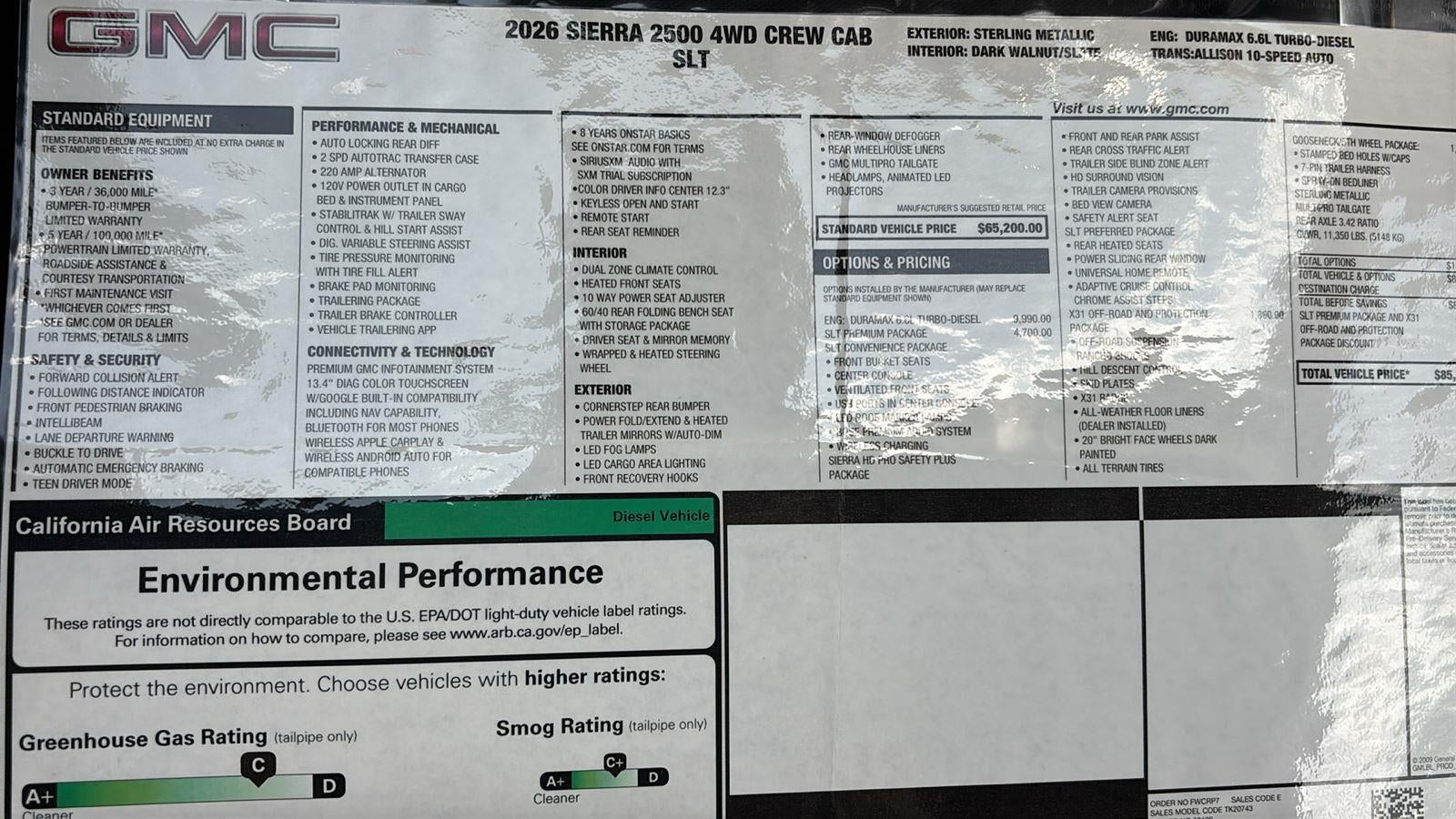2026 GMC Sierra 2500 HD SLT