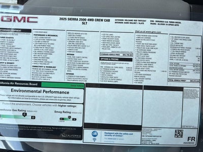 2025 GMC Sierra 2500 HD SLT