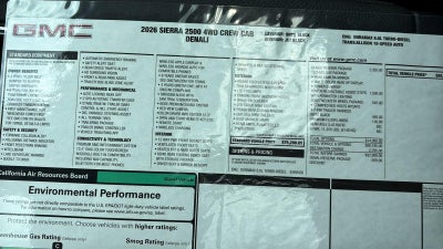 2026 GMC Sierra 2500 HD Denali