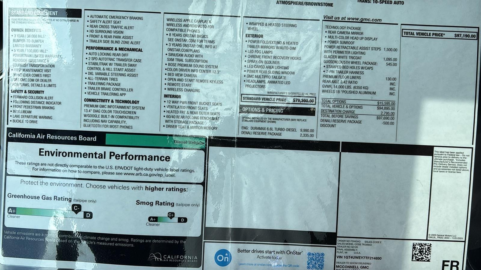 2026 GMC Sierra 3500 HD Denali DRW