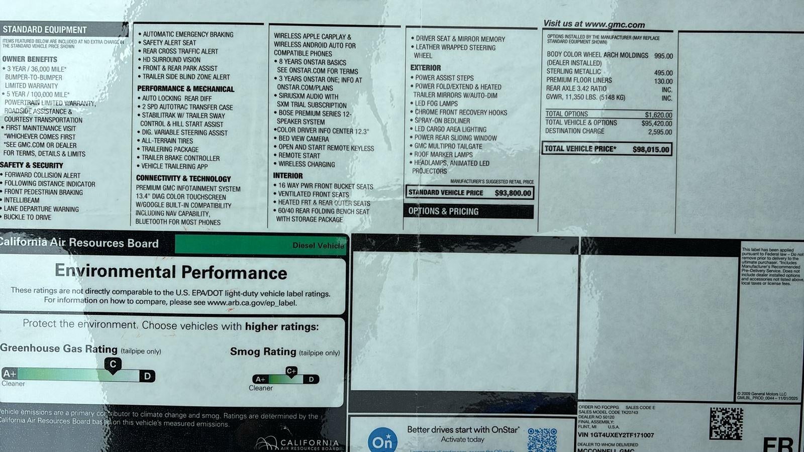 2026 GMC Sierra 2500 HD Denali Ultimate