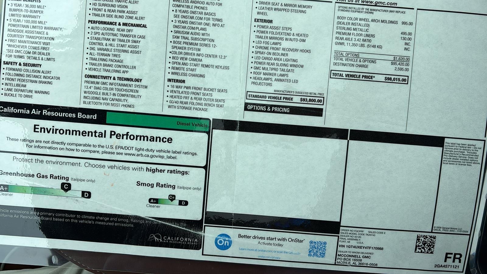 2026 GMC Sierra 2500 HD Denali Ultimate