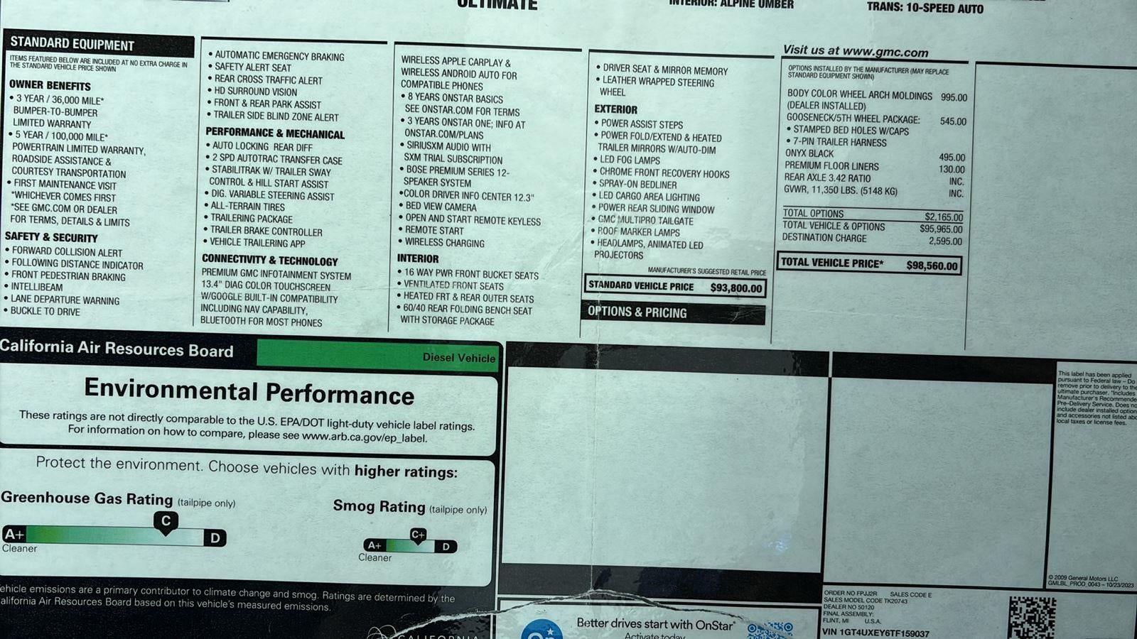 2026 GMC Sierra 2500 HD Denali Ultimate