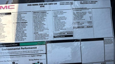 2026 GMC Sierra 2500 HD AT4X
