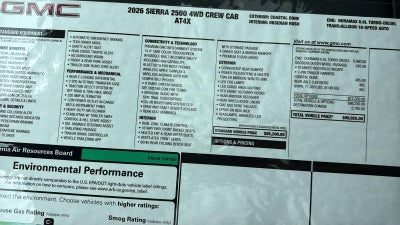 2026 GMC Sierra 2500 HD AT4X