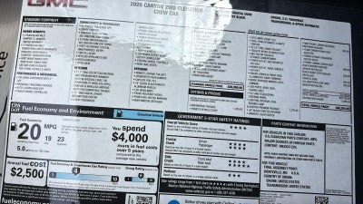 2026 GMC Canyon Elevation