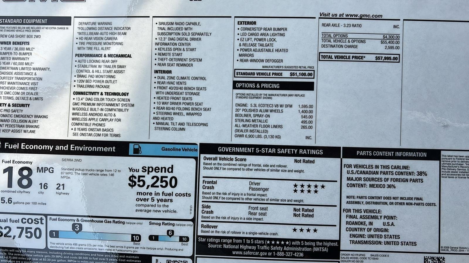 2026 GMC Sierra 1500 SLE