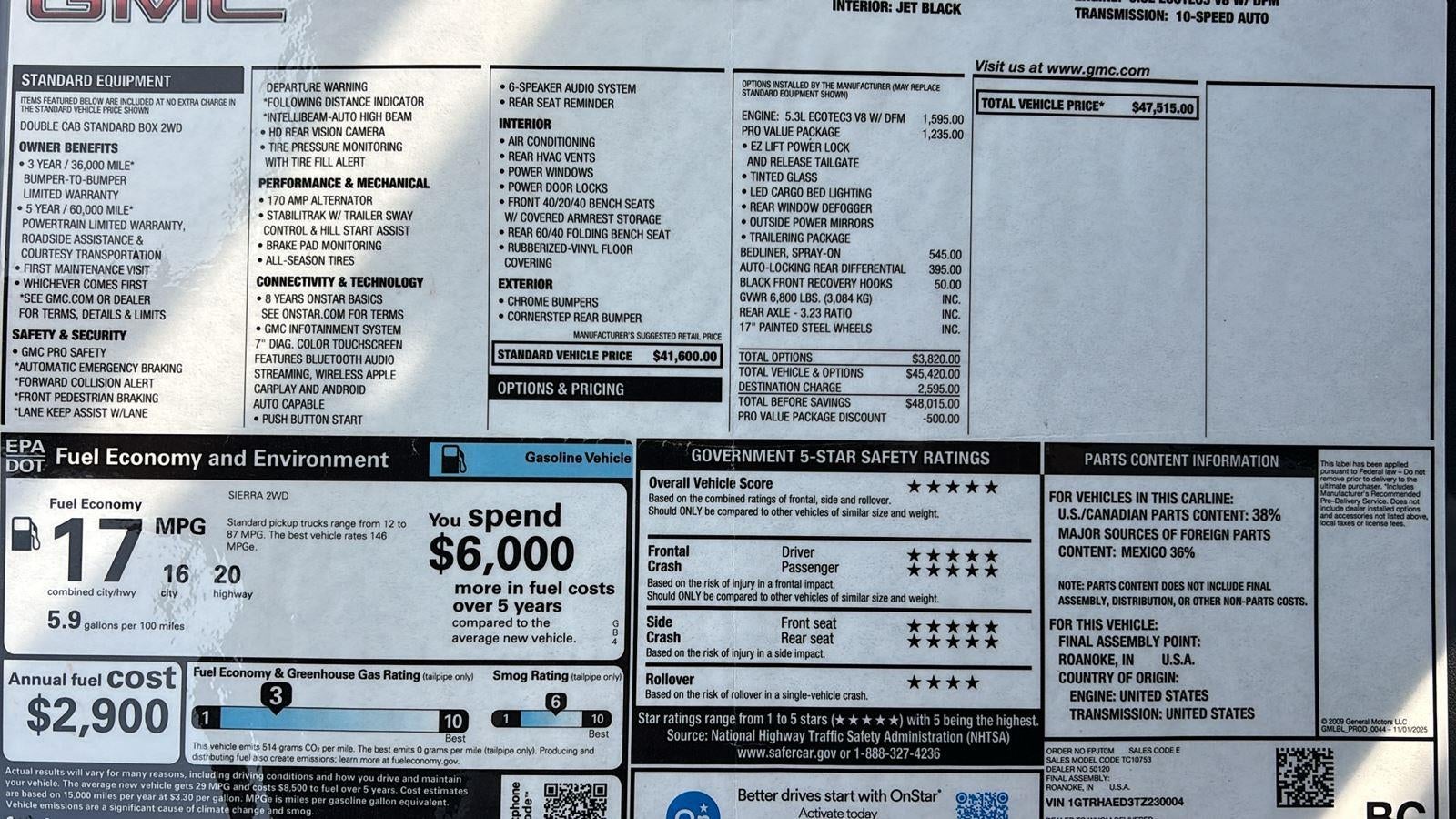 2026 GMC Sierra 1500 Pro