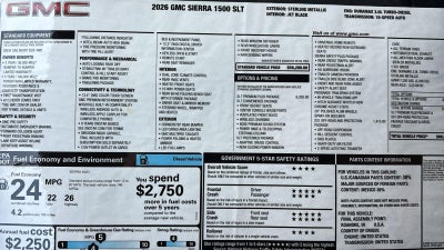 2026 GMC Sierra 1500 SLT