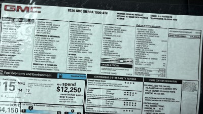 2026 GMC Sierra 1500 AT4