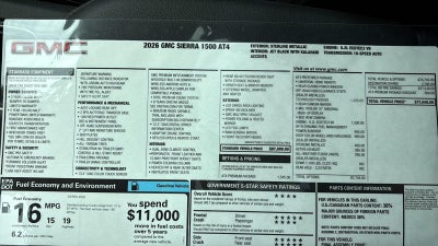 2026 GMC Sierra 1500 AT4