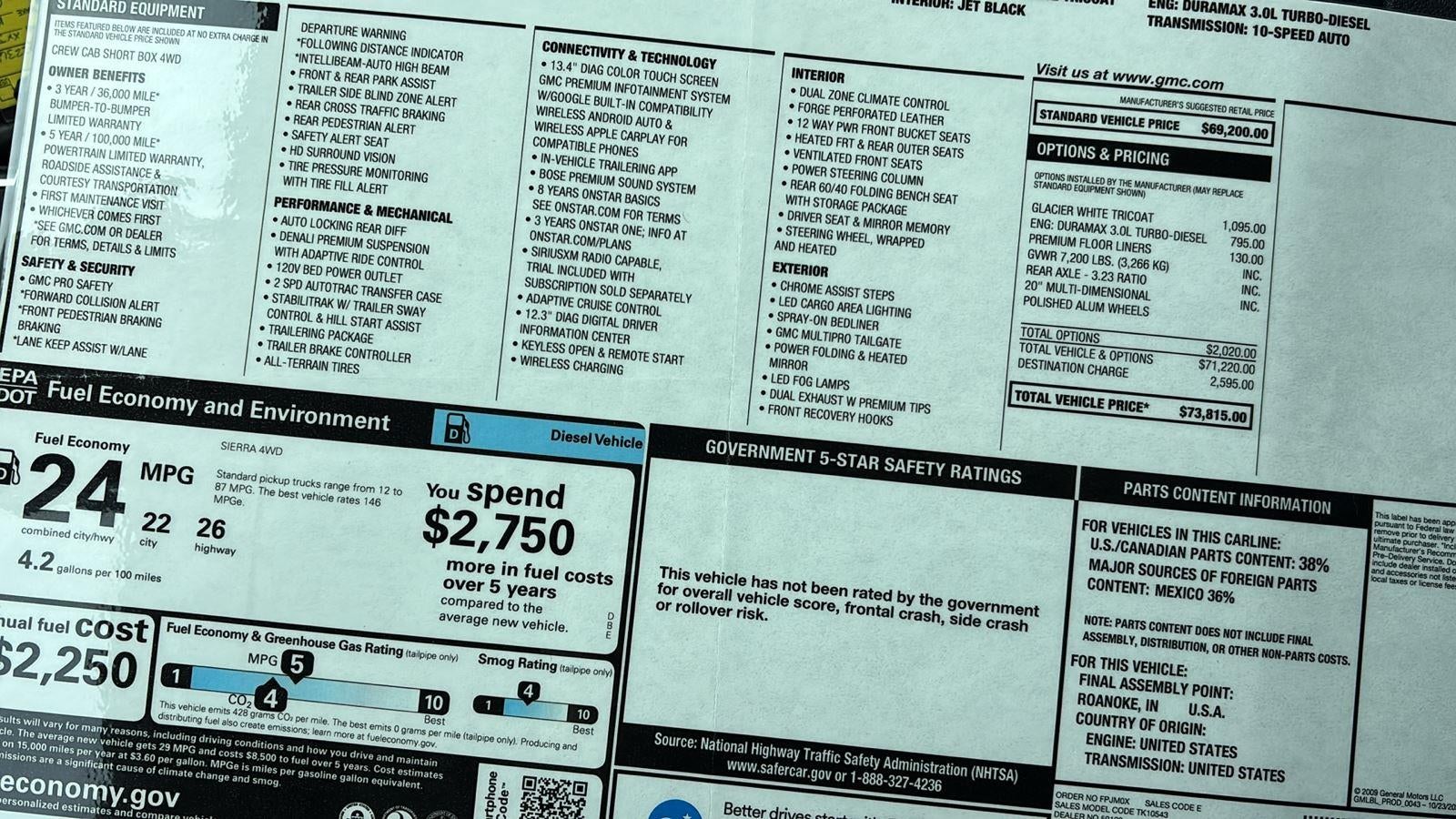 2026 GMC Sierra 1500 Denali