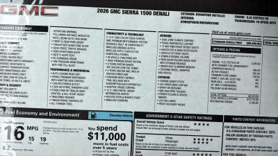 2026 GMC Sierra 1500 Denali