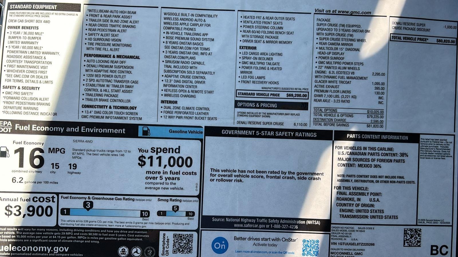 2026 GMC Sierra 1500 Denali