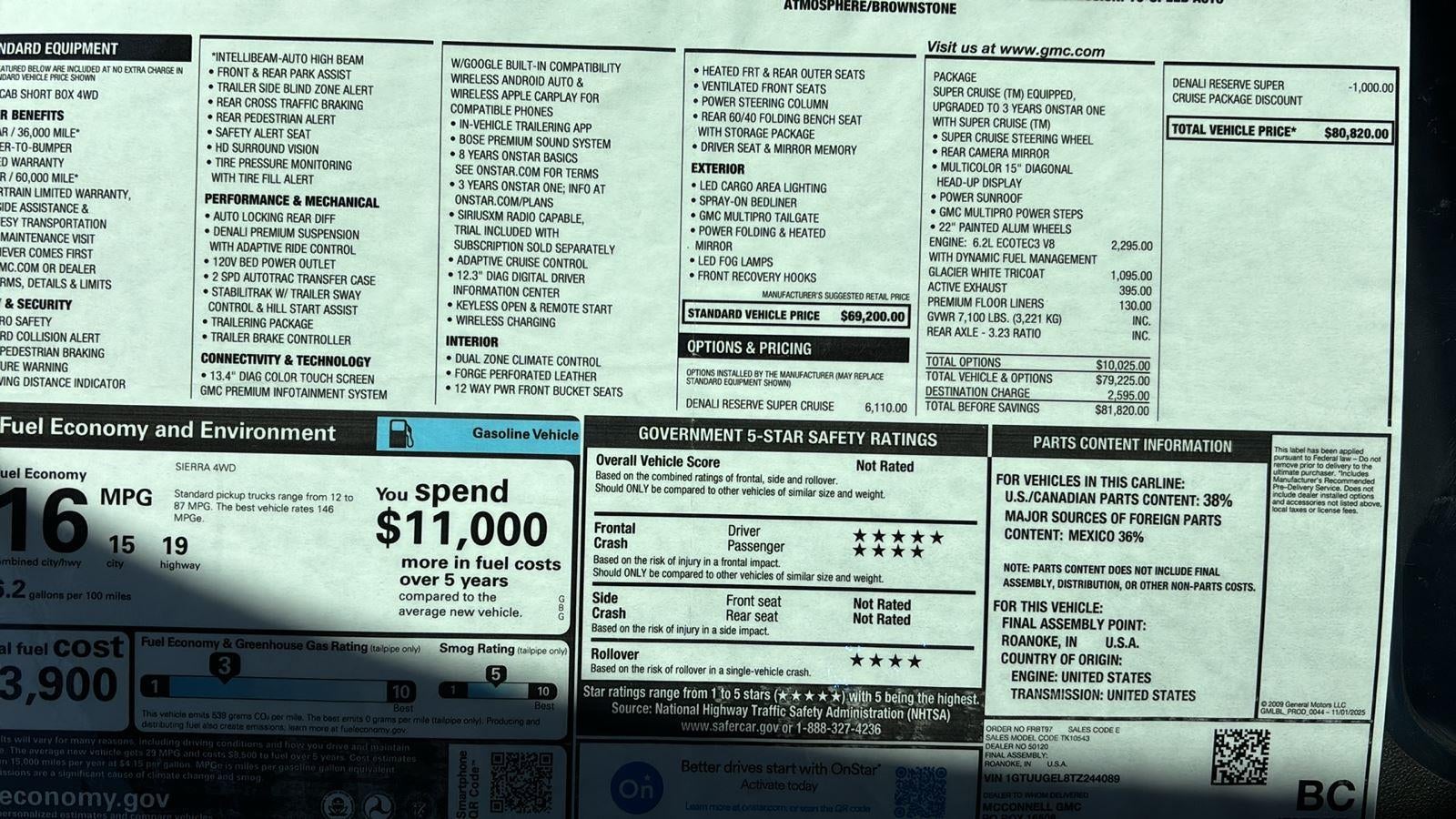 2026 GMC Sierra 1500 Denali