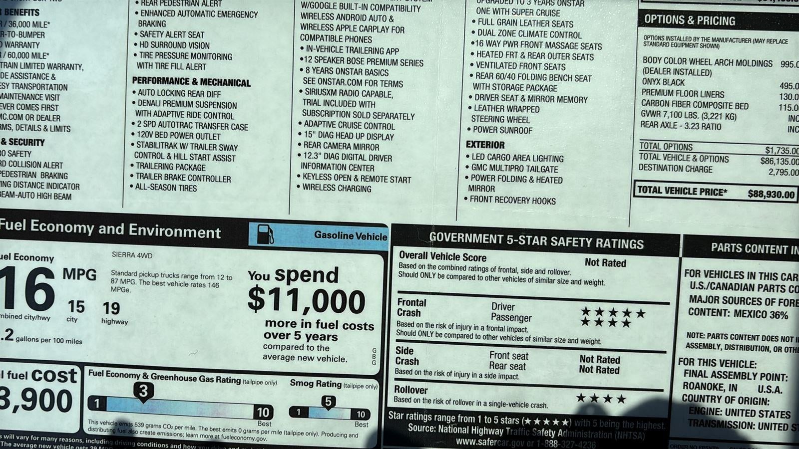 2026 GMC Sierra 1500 Denali Ultimate
