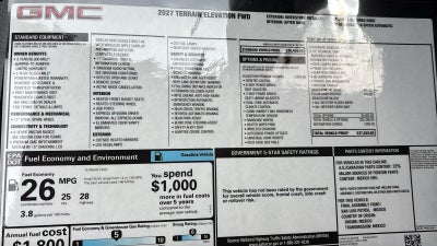 2027 GMC Terrain Elevation