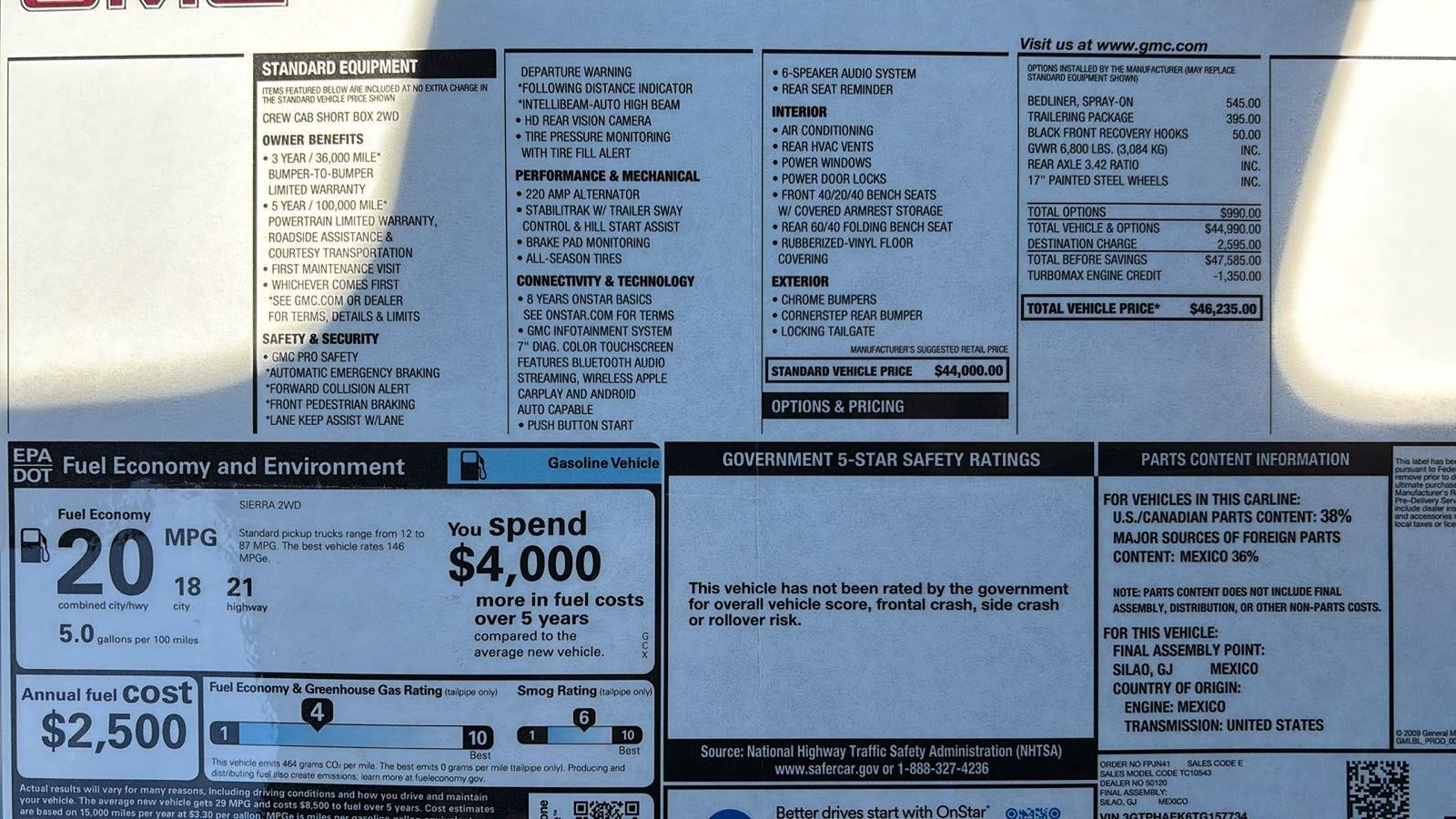 2026 GMC Sierra 1500 Pro