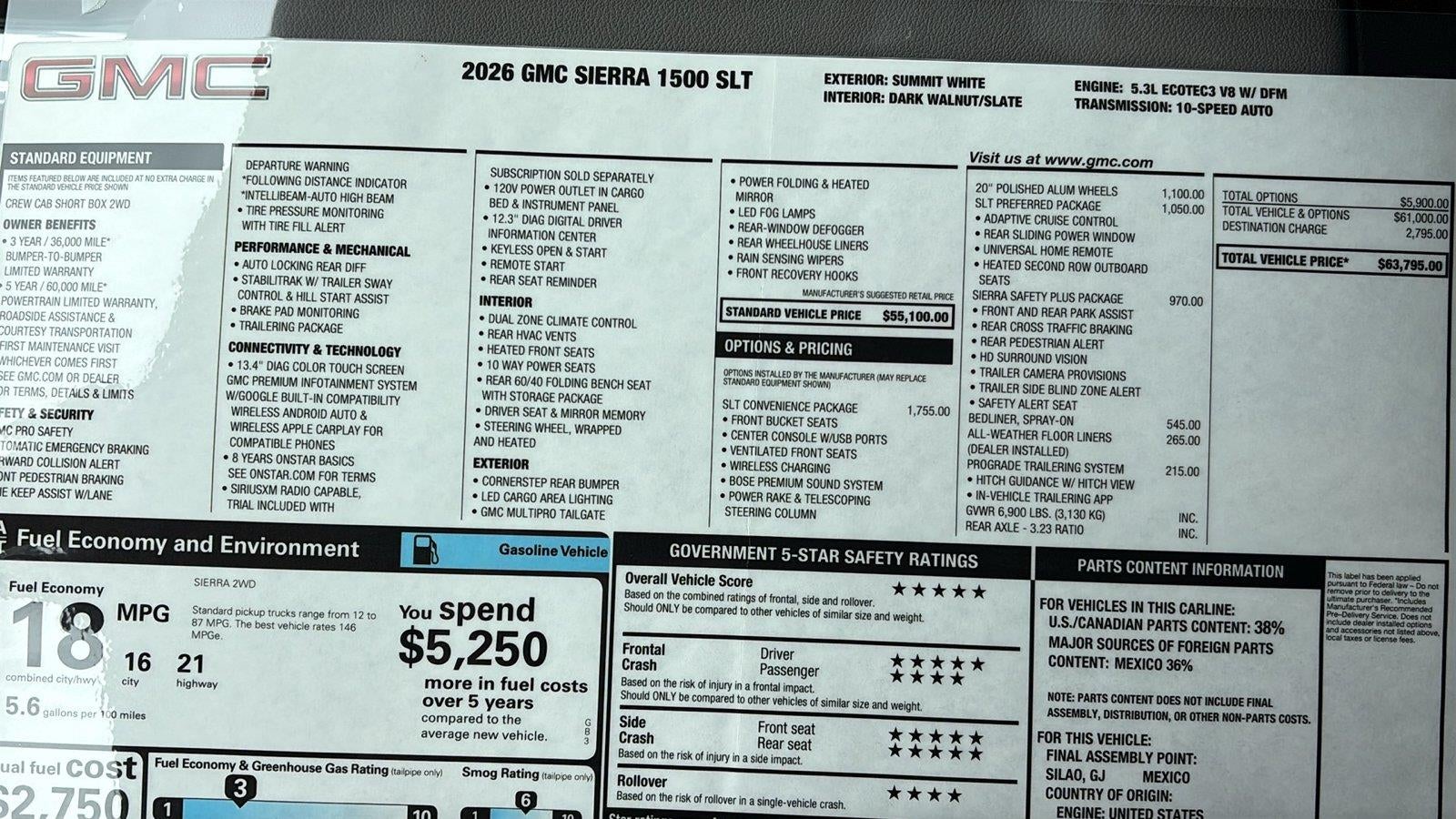 2026 GMC Sierra 1500 SLT - Photo 37
