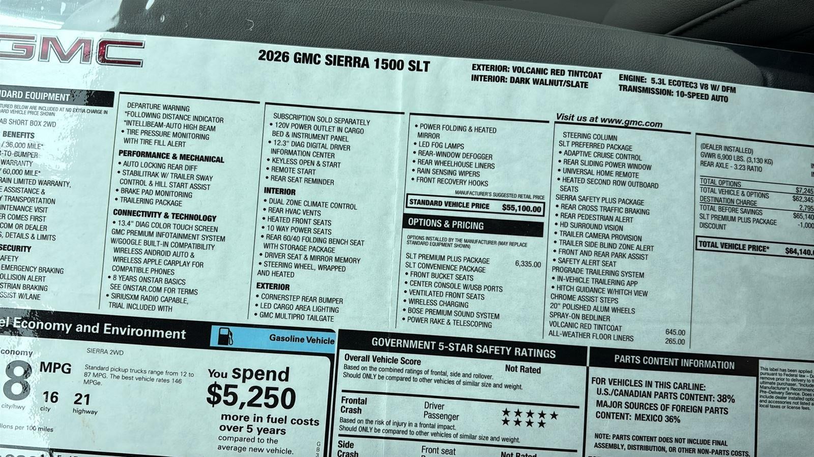 2026 GMC Sierra 1500 SLT