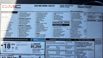 2026 GMC Sierra 1500 SLT