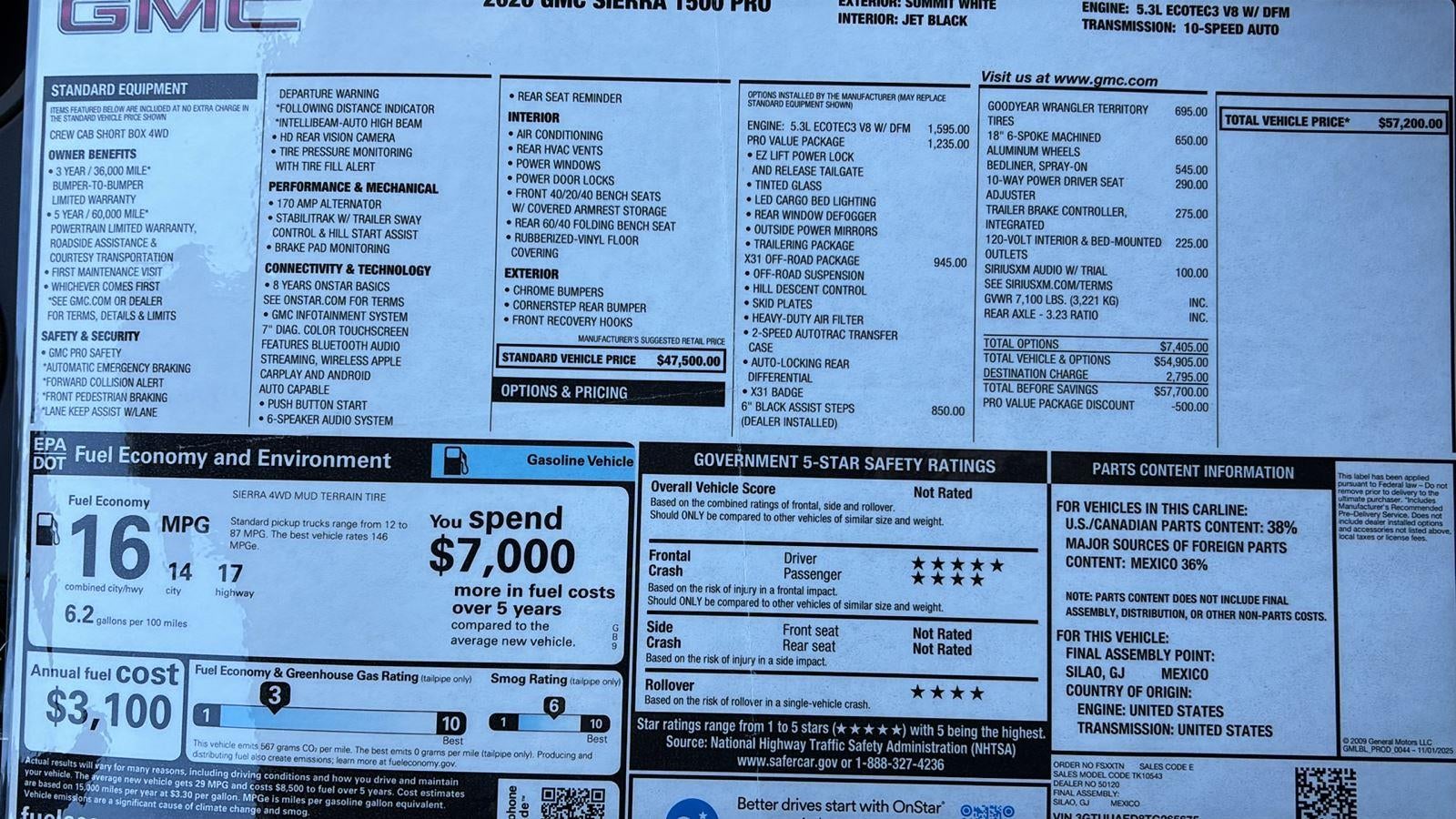 2026 GMC Sierra 1500 Pro