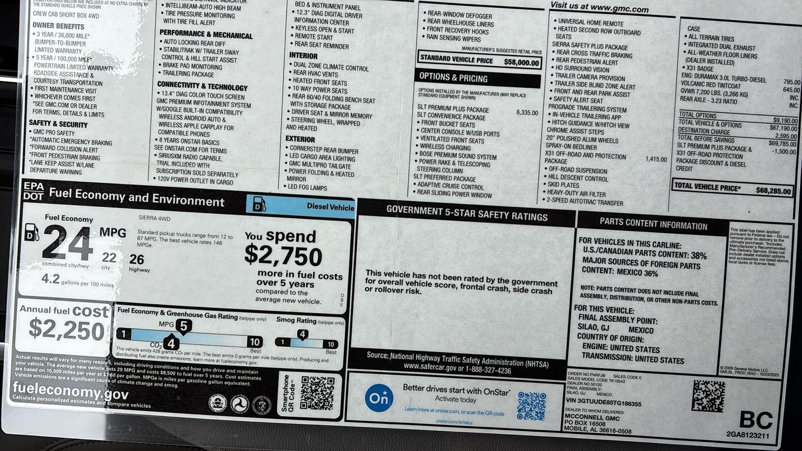 2026 GMC Sierra 1500 SLT