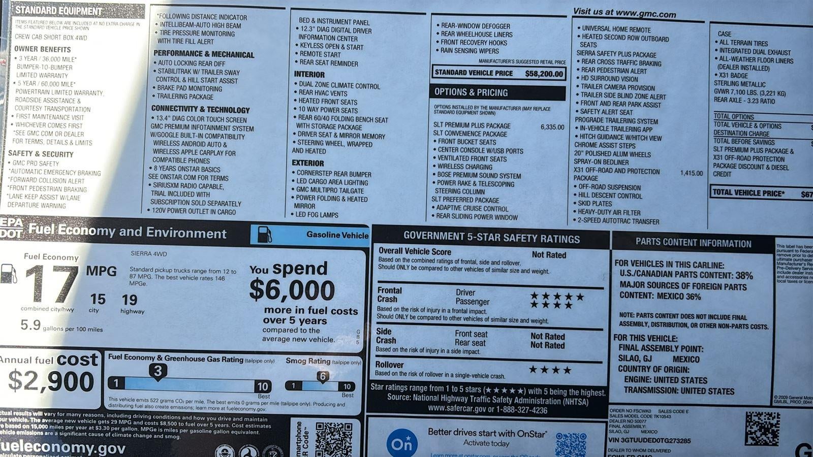 2026 GMC Sierra 1500 SLT