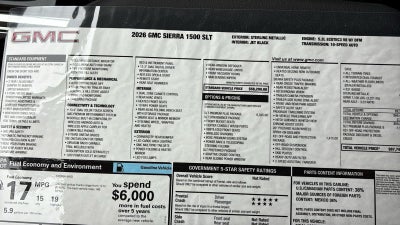 2026 GMC Sierra 1500 SLT