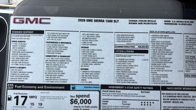 2026 GMC Sierra 1500 SLT