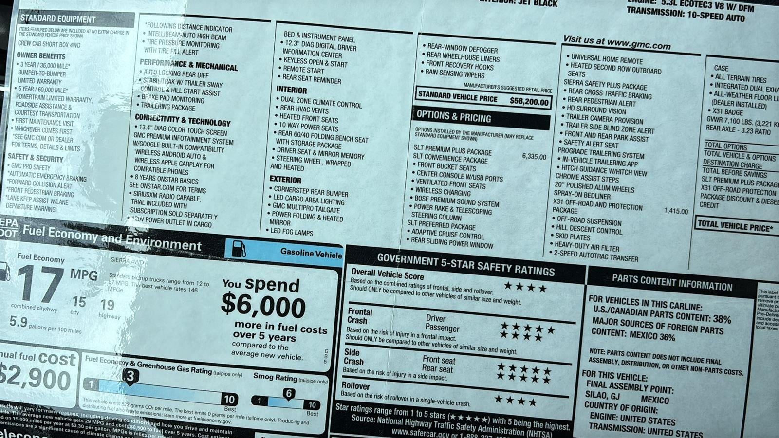 2026 GMC Sierra 1500 SLT