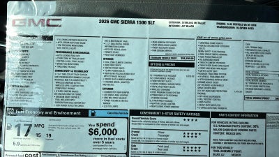 2026 GMC Sierra 1500 SLT