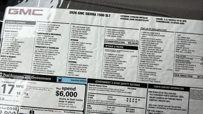 2026 GMC Sierra 1500 SLT