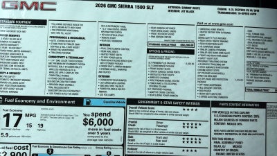 2026 GMC Sierra 1500 SLT
