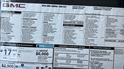 2026 GMC Sierra 1500 SLT