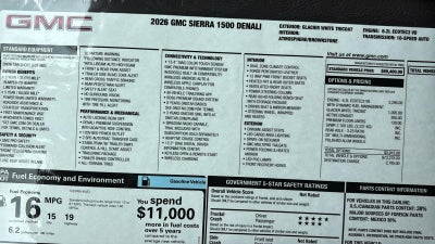 2026 GMC Sierra 1500 Denali