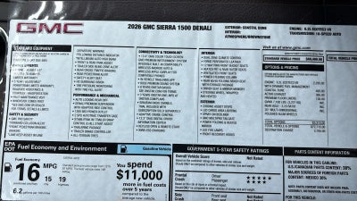 2026 GMC Sierra 1500 Denali