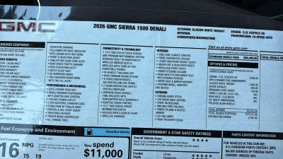 2026 GMC Sierra 1500 Denali
