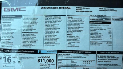 2026 GMC Sierra 1500 Denali