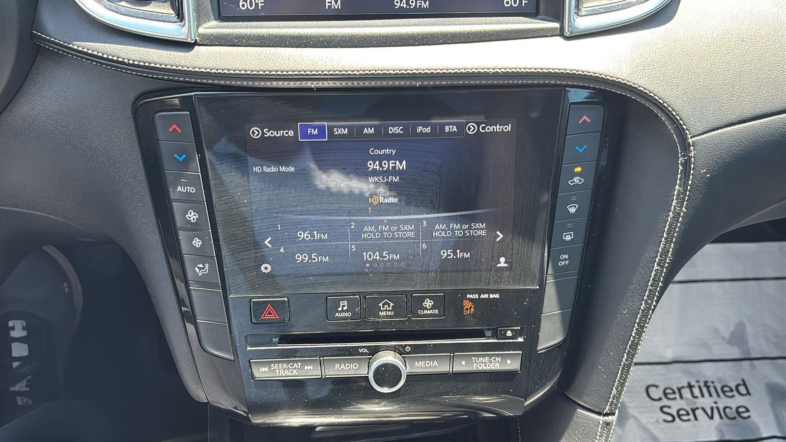 2019 INFINITI QX50 ESSENTIAL