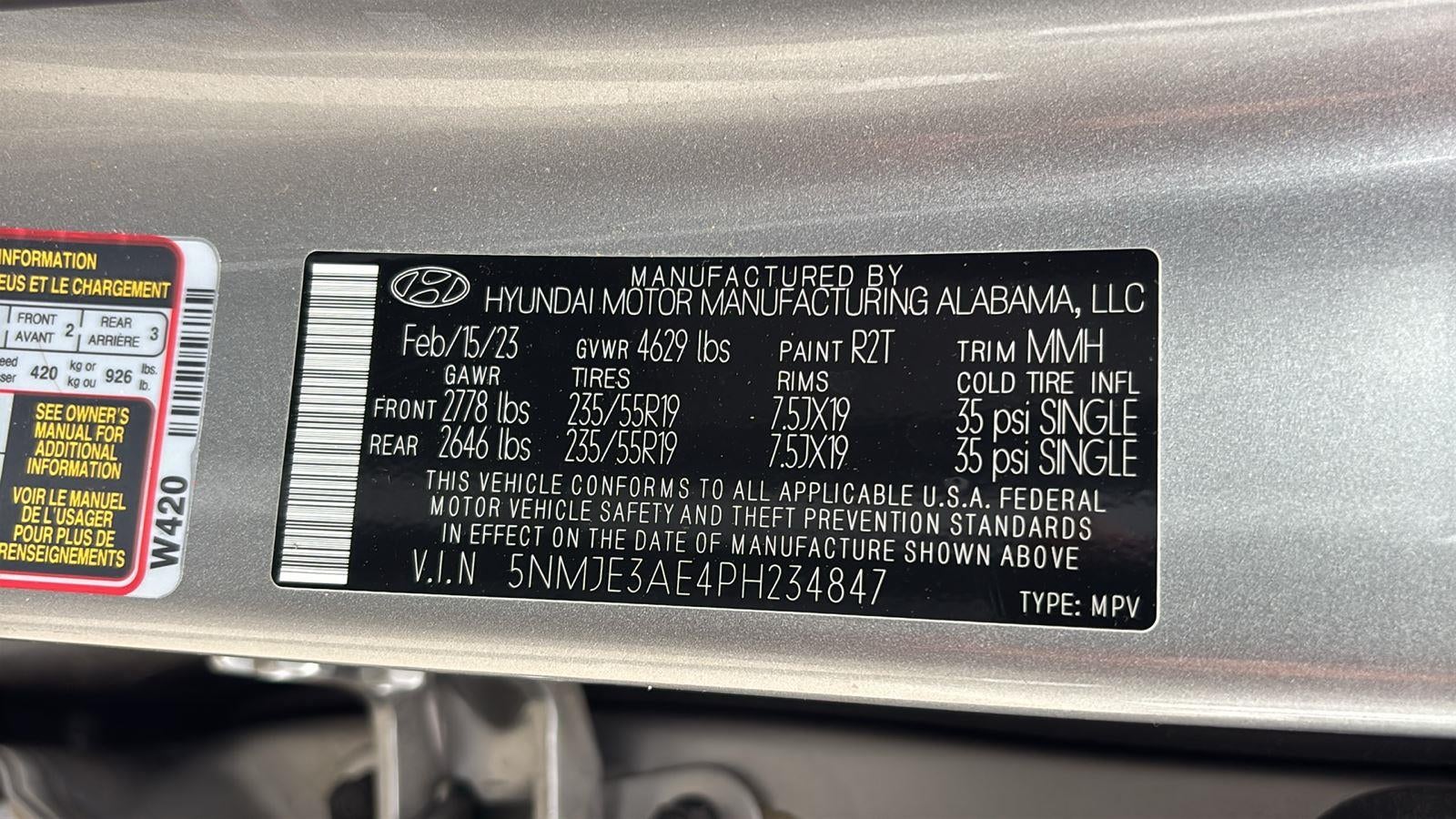 2023 Hyundai Tucson Limited