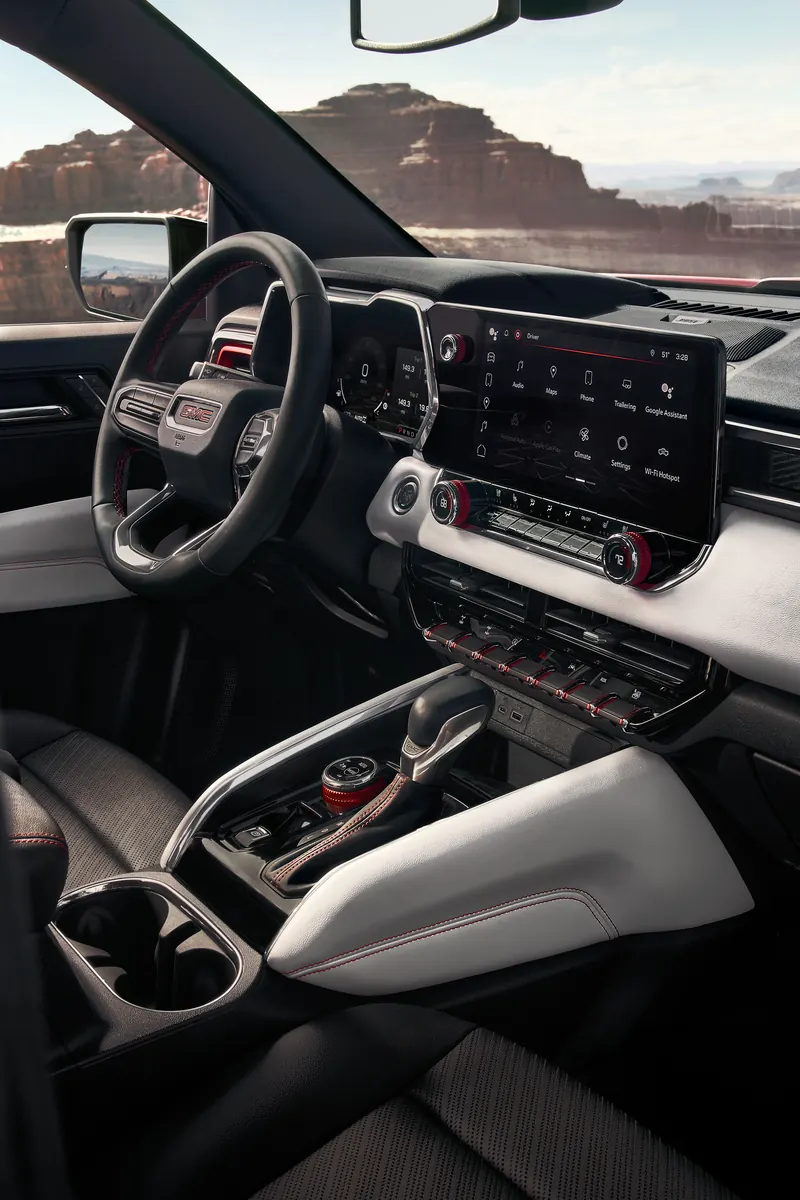 2026 GMC Canyon infotainment system at McConnell GMC in MOBILE AL